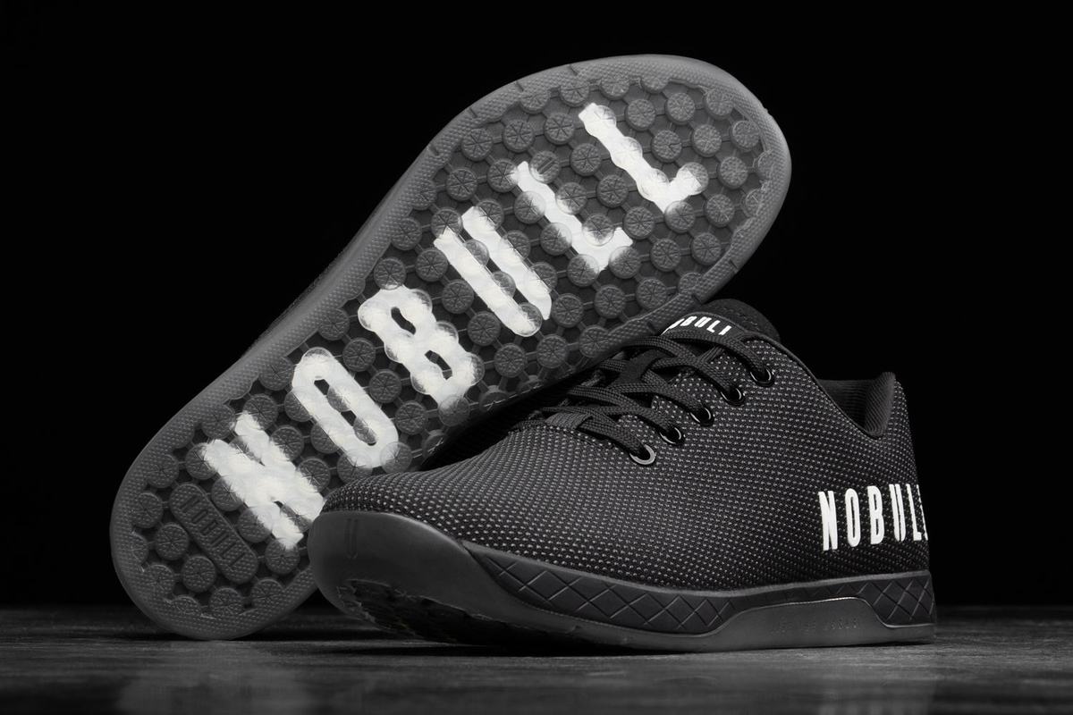 Nobull Superfabric Tokyo Women's Trainers Black | Australia (FR0632)